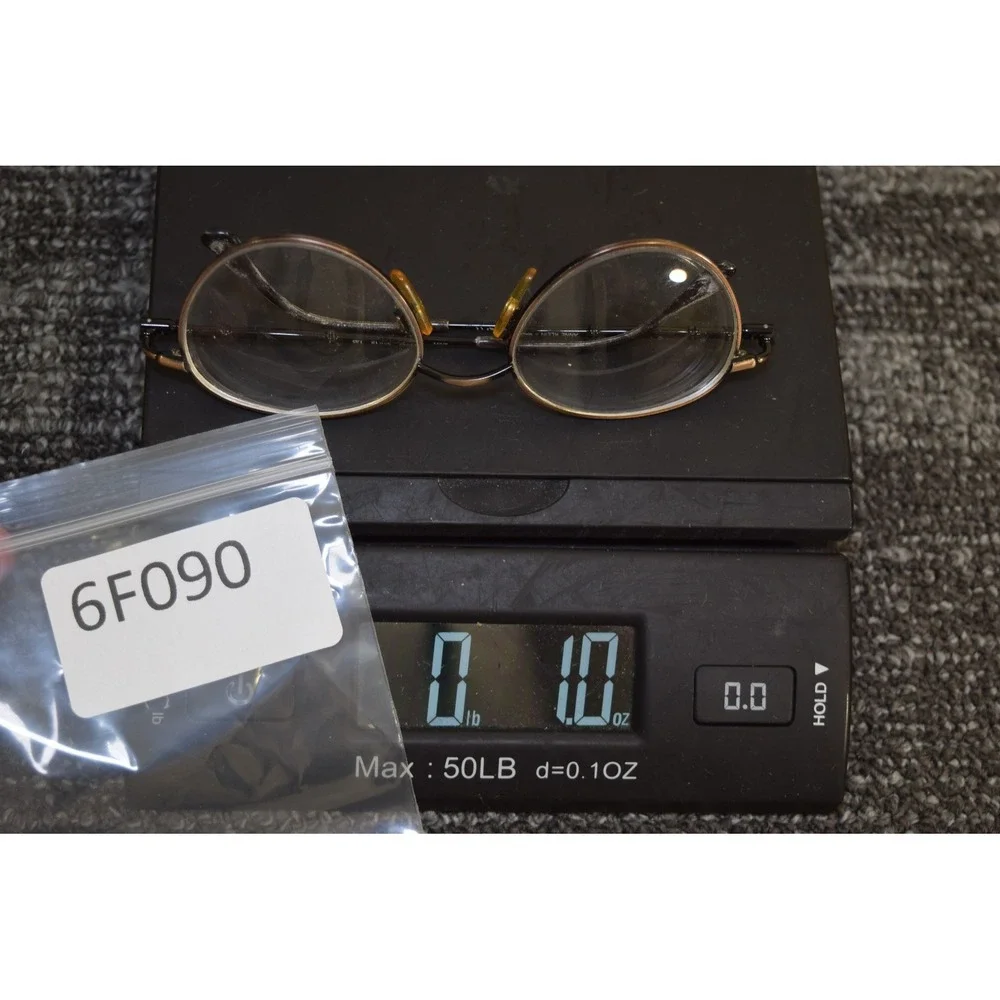 Anne Klein II 6003 K1050 Eyeglasses Brown Bronze Metal 50 19 135 Italy